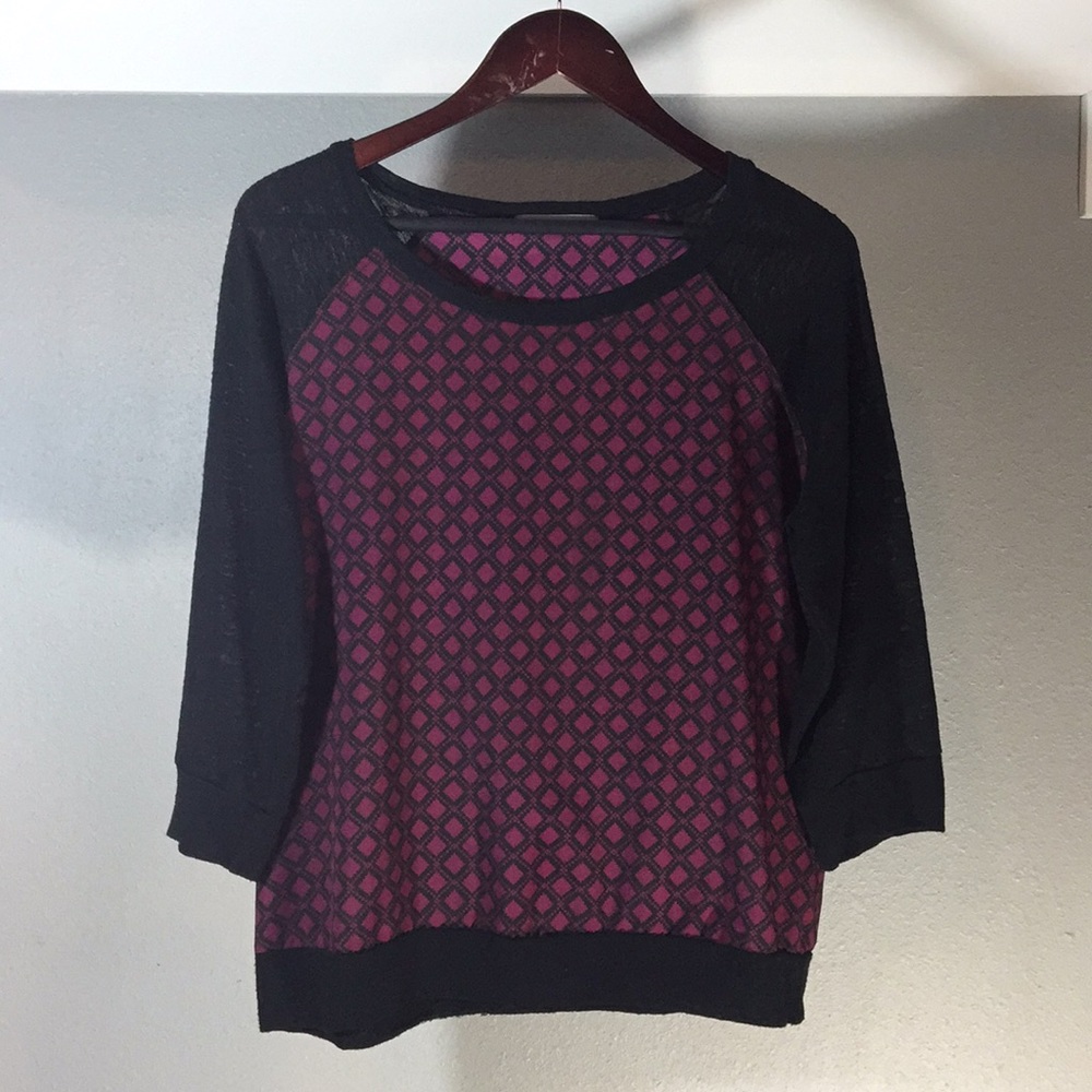 Olivia Moon blouse with 3/4 sleeves